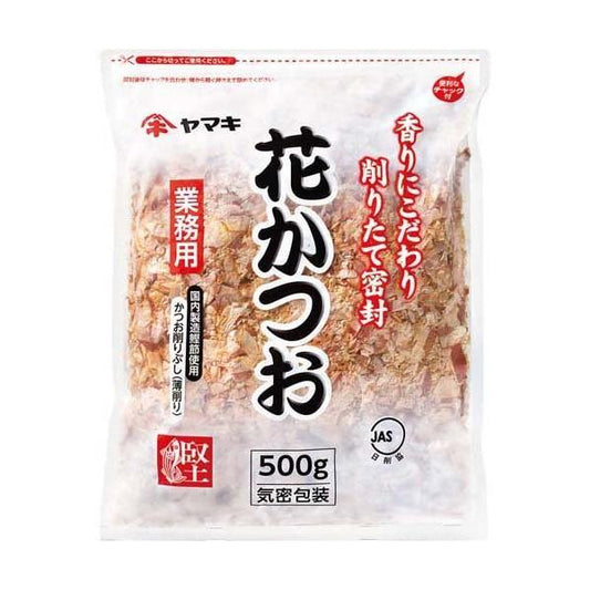 YAMAKI Industrial-Use Hana Katsuo (Dried Bonito Flakes) Using Domestic Dried Bonito 500g