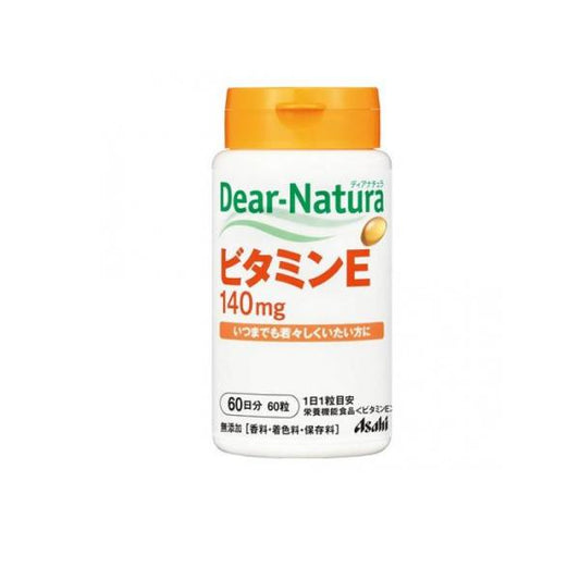 Asahi Dear Natura Vitamin E 60 Capsules for 60 days