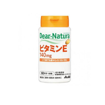 Asahi Dear Natura Vitamin E 60 Capsules for 60 days