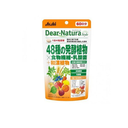 Asahi Dear Natura Pouch 48 Kinds of Fermented Plants 240 Capsules for 60 days