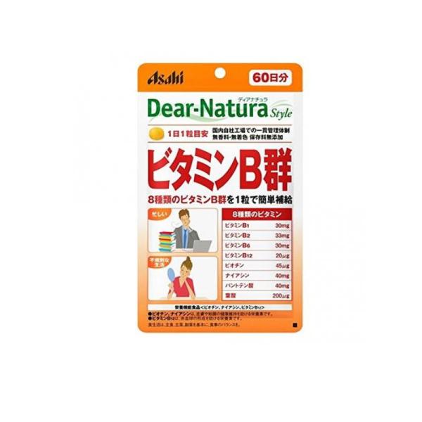 Asahi Dear Natura Pouch Vitamin B Complex, 60 Capsules for 60 days