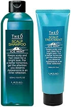 ［In stock］ Lebel THEO SCALP SHAMPOO 320ml TREATMENT 240g / ICE MINT