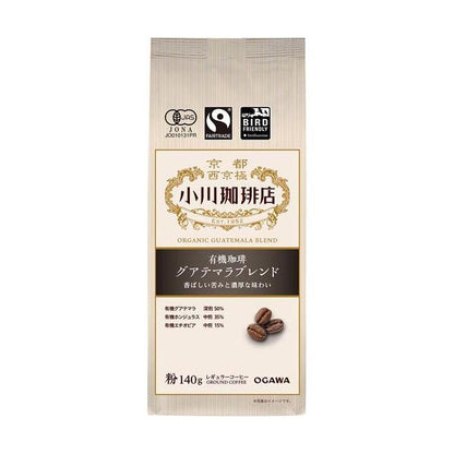 Ogawa Coffee Shop Organic Coffee Powder (Decaffeinated Mocha / Guatemala Blend) 140g