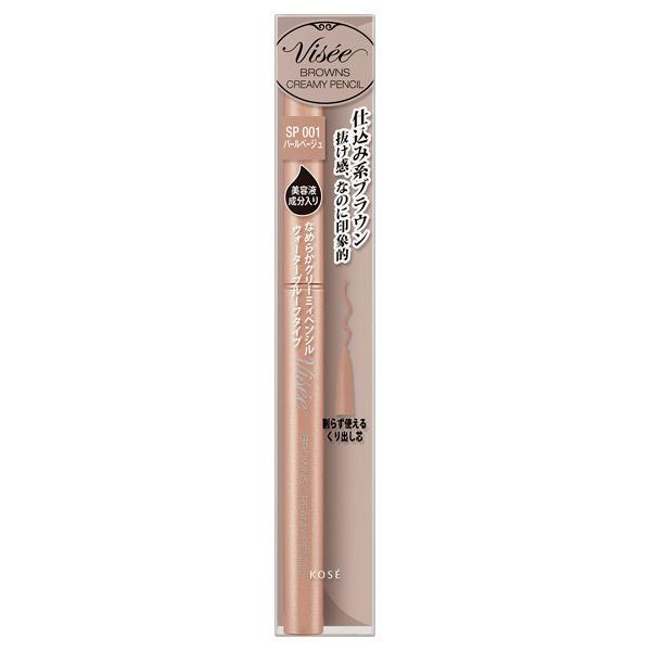 KOSE VISÉE LICHE BROWNS CREAMY PENCIL SP001 Pearl Beige 0.1g Eyeliner