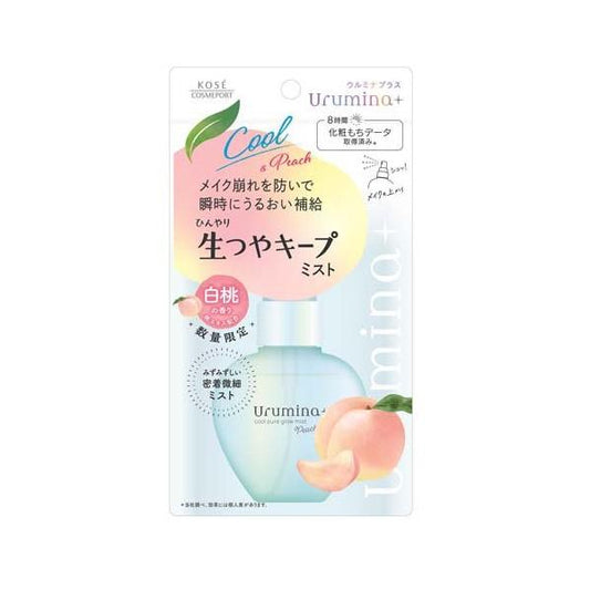 Kose Cosmeport Ulmina Plus Fresh Shine-Keeping Mist White Peach Fragrance