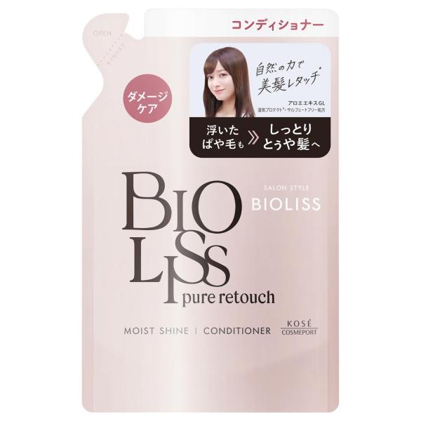 Kose Cosmeport Salon Style Bioliss Pure Touch Payatuya Conditioner (480ml / Refill 340ml)