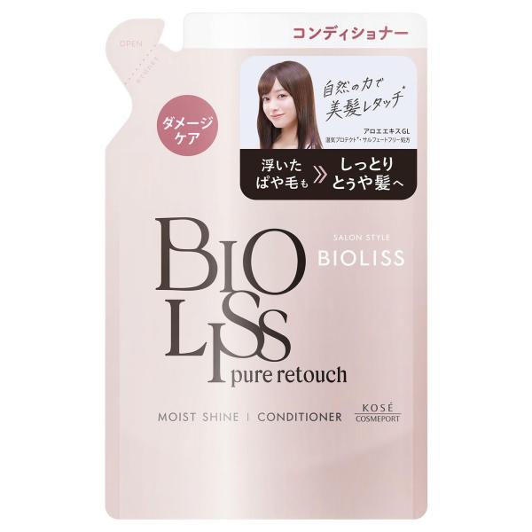 Kose Cosmeport Salon Style Bioliss Pure Touch Payatuya Conditioner (480ml / Refill 340ml)