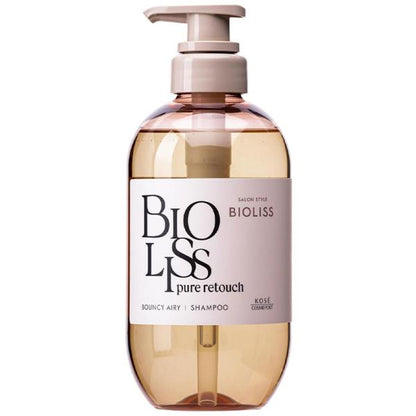 Kose Cosmeport Salon Style Bioliss Pure Touch Petafuwa Shampoo (480ml / Refill 340ml)