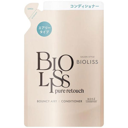 Kose Cosmeport Salon Style Bioliss Pure Touch Petafuwa Conditioner (480ml / Refill 340ml)