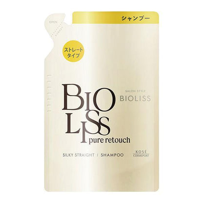 Kose Cosmeport Salon Style Bioliss Pure Touch Unesara Shampoo (480ml / Refill 340ml)