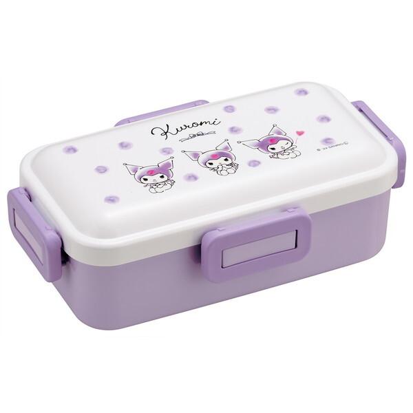 SKATER Sanrio Antibacterial Lightweight Bento Box, Watercolor Cosmetic, 1 piece, 165g