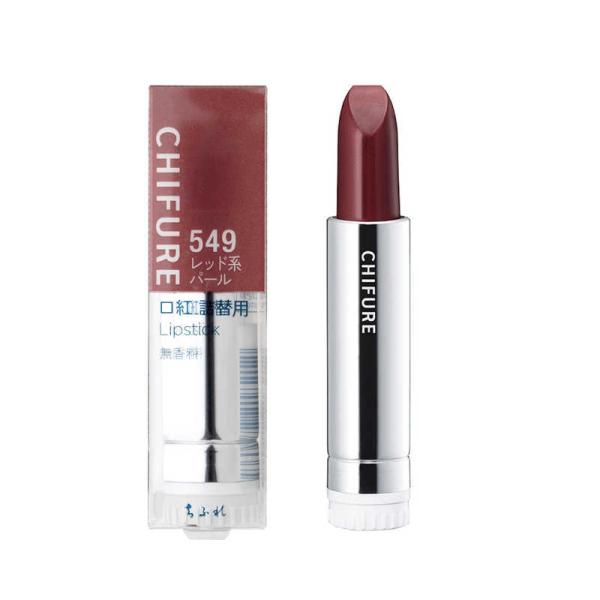 Chifure Cosmetics Lipstick S 549 (Red Pearl) Refill