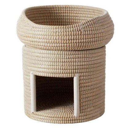 DOGGY MAN Hayashi Cat House (2-Tier Ladder / Round Jar)
