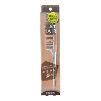 SHOBIDO Flat Hair Detangle Comb (SPV71456) / Set Comb (SPV71543) Silver 1 piece