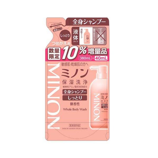 Daiichi Sankyo MINON Whole Body Shampoo Refill (Moist Type / Foam type)