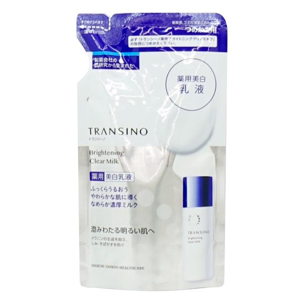 Daiichi Sankyo Healthcare Transino Medicated Brightening Clear Milk (100ml / Refill 90ml)