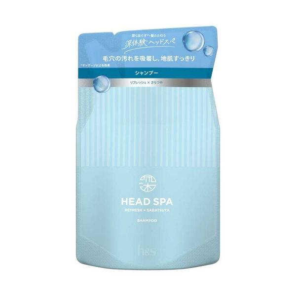 P&G H&S Deep Experience Head Spa Refresh Smooth Shine Shampoo (Pump 435g / Refill 350g)