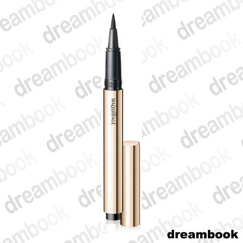 ［In stock］ SHISEIDO MAQUILLAGE Perfect Black Eyeliner Waterproof BK999 Dense Black 0.4mL