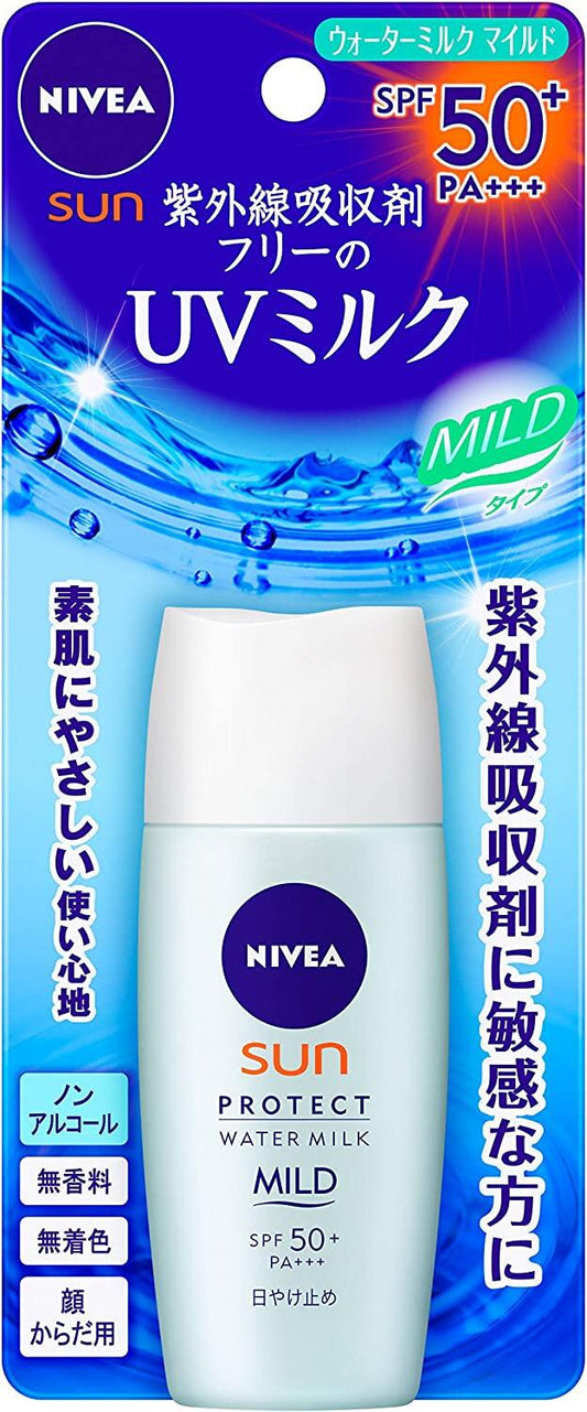 ［In stock］ NIVEA SUN Protect Water Milk Mild SPF50+ PA+++ 30ml