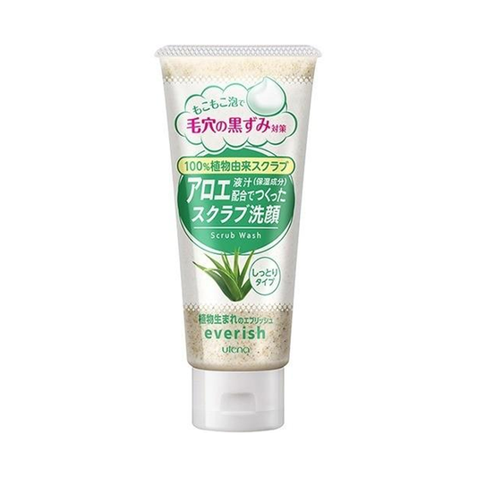 ［In stock］ Utena Everyday Aloe Scrub Face Wash 135g