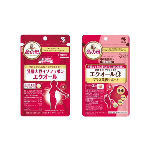 ［In stock］ Kobayashi Seiyaku Fermented Soy Isoflavone Equol / Equol α Plus Beauty Support