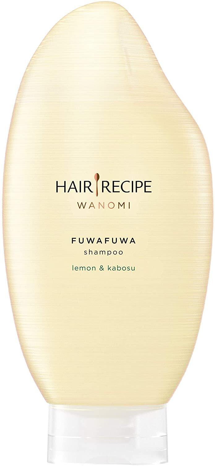 ［In stock］ HAIR RECIPE WANOMI Fuwafuwa Lemon and Kabosu Shampoo 350ml Treatment 350g Fluffy