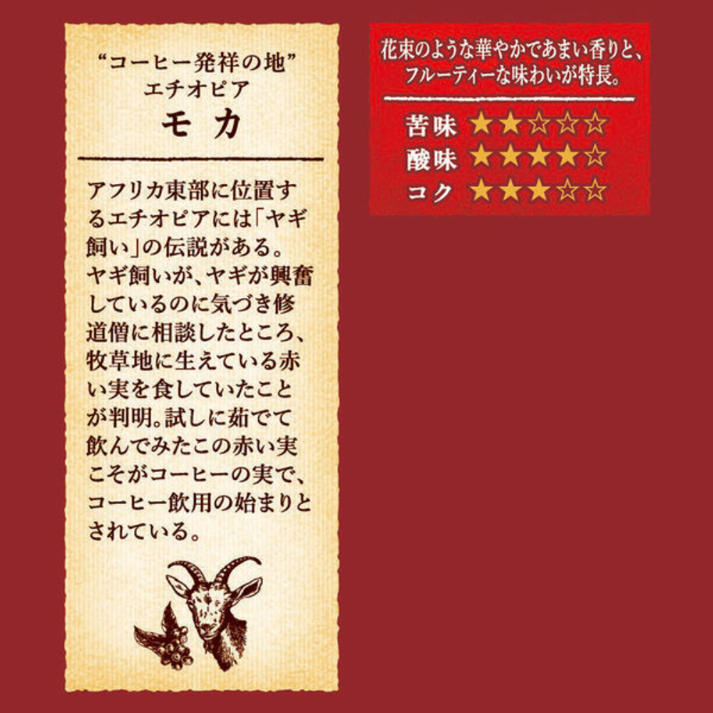 UCC Ueshima Coffee Exploration Mocha Blend Roasted Coffee Beans (140g)