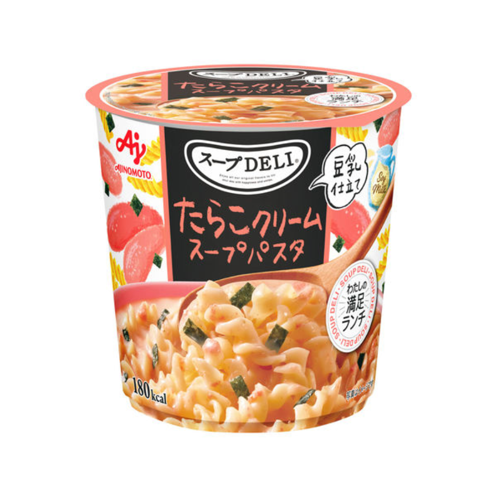 Ajinomoto Knorr Soup Deli Tarako Cream / Salmon & Spinach / Shrimp & Tomato Pasta / Mushroom Cream Soup Pasta