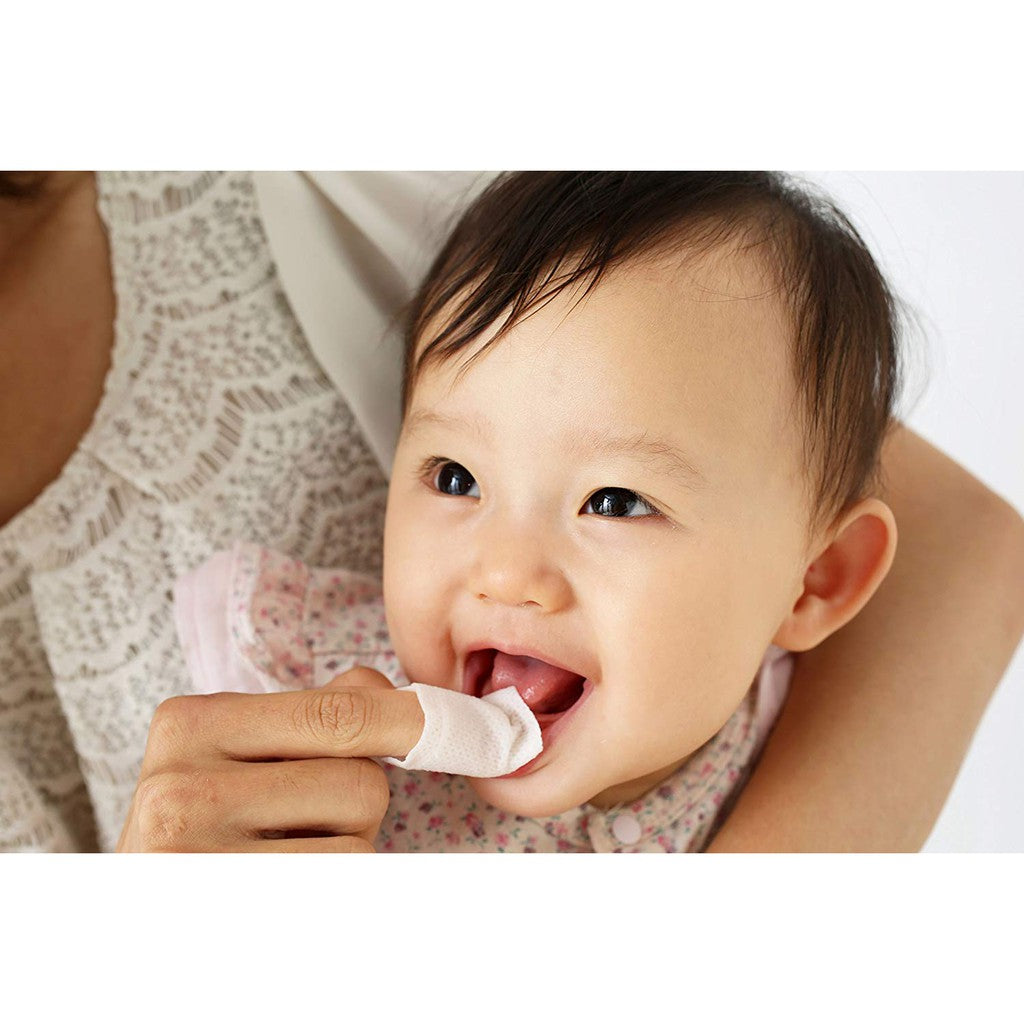 ［In stock］ 【2 Pack set】Pigeon Japan Baby / Toddler Tooth Care Infant Tooth Wipes 42 Sheets 2 pieces