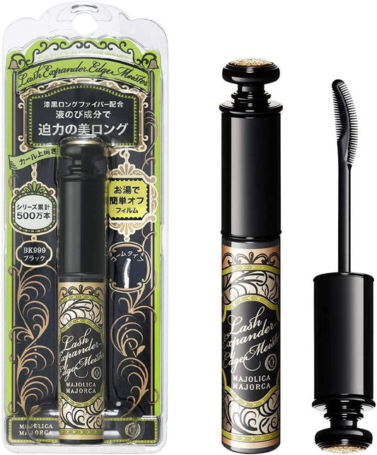 ［In stock］ SHISEIDO MAJOLICA MAJORCA Lash Expander Edge Meister F Mascara BK999 6g Black