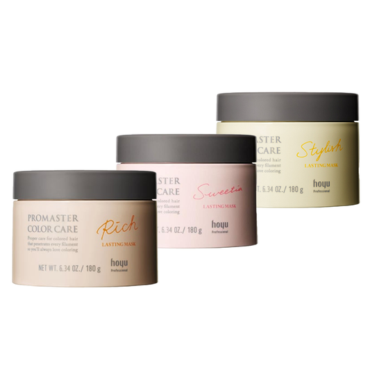 ［In stock］ HOYU PROFESSIONAL PROMASTER COLOR CARE Lasting Mask 180g Sweetia Rich Calmy Stylish