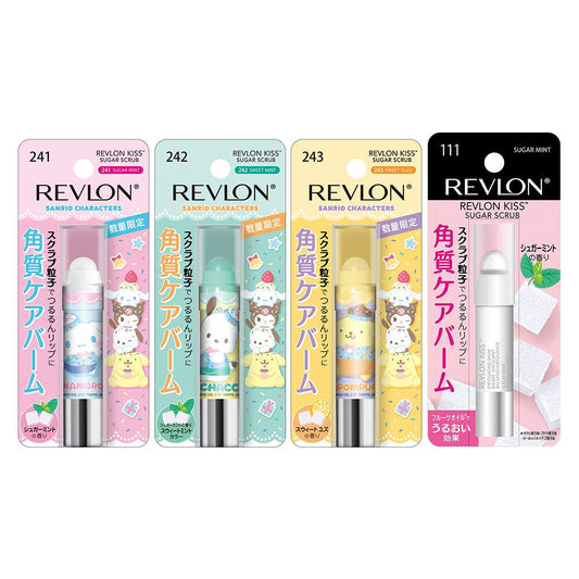 [Japan] REVLON KISS SUGAR SCRUB Sweet Sugar Mint Lip Balm