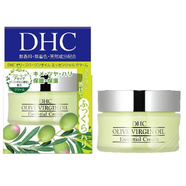 ［In stock］ DHC Olive Virgin Oil Essential Cream SS 32g Fragrance Free Moisturizing Cream Face Cream