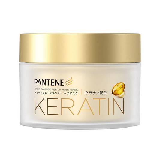 ［In stock］ P&G Pantene Deep Damage Repair Hair Mask with Keratin Hair Treatment (170g)