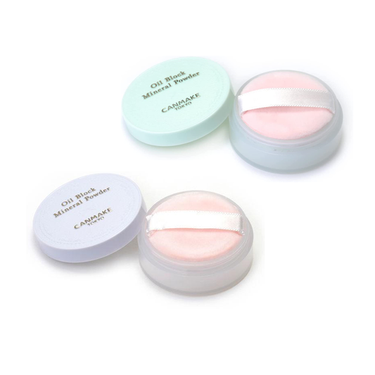 ［In stock］ Canmake Tokyo Oil Block Mineral Powder 01 Clear SPF16 PA++