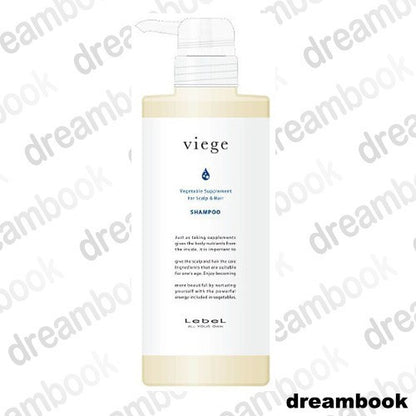 ［In stock］ Lebel Viege Shampoo 600 ml / Soft Treatment 600 ml / Volume Treatment 600 ml /