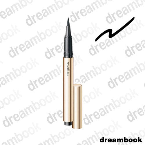 ［In stock］ SHISEIDO MAQUILLAGE Perfect Black Eyeliner Waterproof BK999 Dense Black 0.4mL