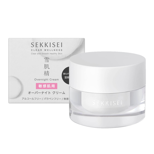 Kose Sekkisei Clear Wellness Overnight Cream (40g)