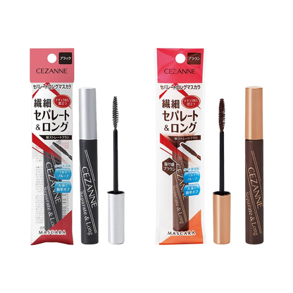 [Japan] CEZANNE Born to Lengthen & Curl Mascara Brown Black