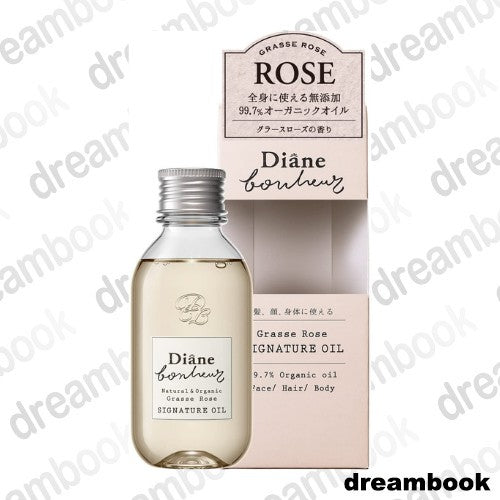 Diane Bonheur Organic Hair Oil 100ml Grasse Rose Fragrance / Orange Flower Fragrance