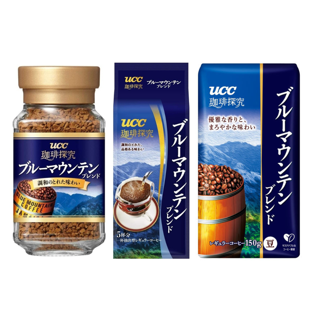 UCC Coffee Exploration Blue Mountain blend Instant coffee / Drip Coffee / Coffee Beans