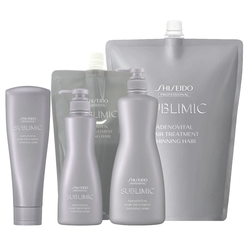 ［In stock］ Shiseido Sublimic Adenovital Hair Treatment Series Bottle / Refill