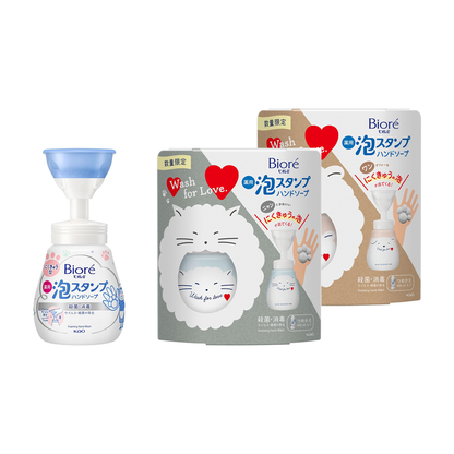 [Japan] Biore Minnie u Bubbles Hand Wash for Dogs & Cats Meatball Bubbles Hand Wash Kao