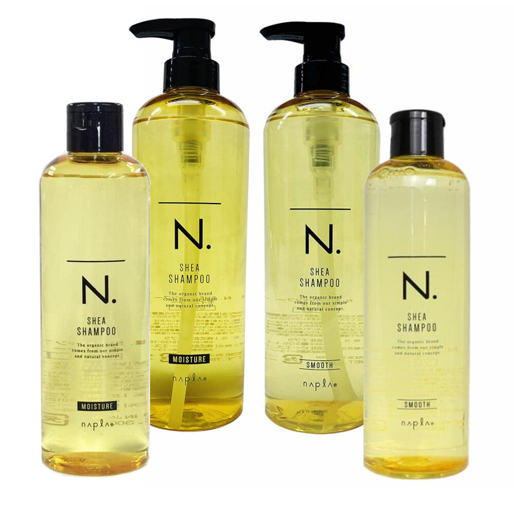 ［In stock］ Napla Shea Shampoo - Moist / Smooth (300mL / 750mL / 750mL Refill)