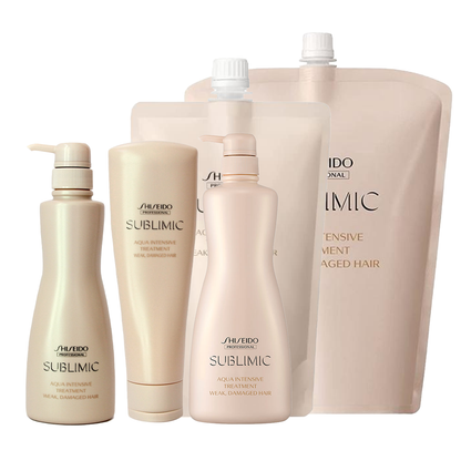 ［In stock］ Shiseido Sublimic Aqua Intensive Treatment (WEAK) Series Bottle / Refill