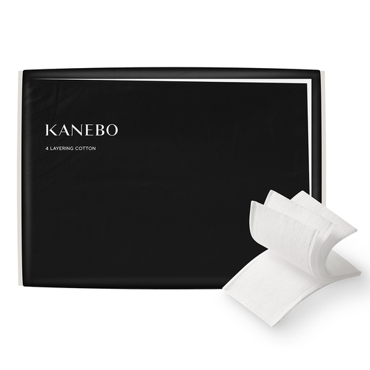 ［In stock］ Kanebo 4 Layering Cotton Pads (100 pads)