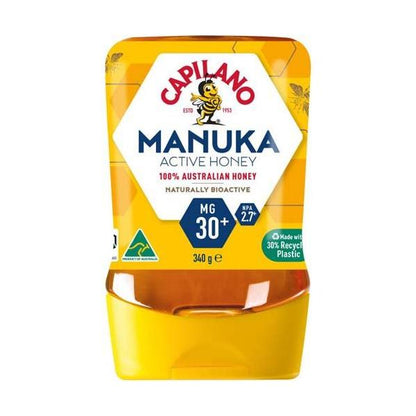 Meijiya Capilano Active Manuka Honey MG30+ 340g