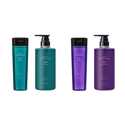 ［In stock］ Ford Purefactor Deep Element Shampoo - Silky Velvet / Moist Aqua (300mL / 700mL / 1000mL)