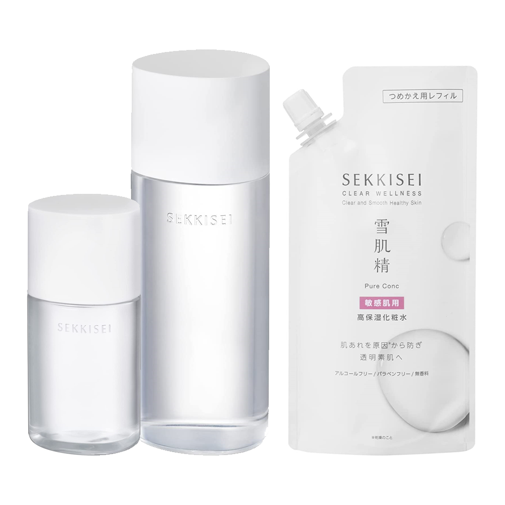 Kose Sekkisei Clear Wellness Pure Conc SS Moisturizer (125mL / 200mL / 170mL Refill)