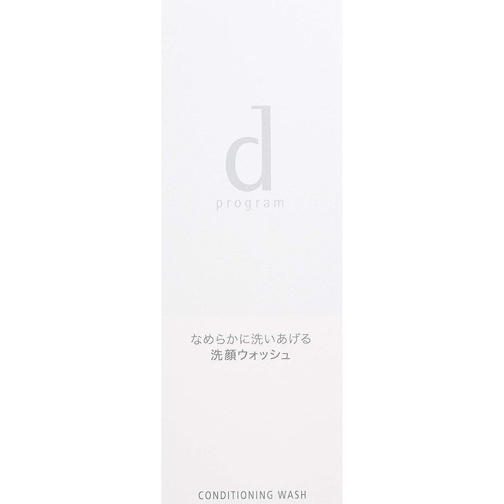 Shiseido d program Conditioning Wash Face Wash Foam 150g